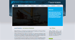 Desktop Screenshot of freightforwarders.co.ke